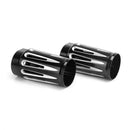 PAIR CNC Cut Billet Fork Boot Slider Cover Cow For Harley Touring 1984-2013