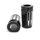 PAIR CNC Cut Billet Fork Boot Slider Cover Cow For Harley Touring 1984-2013