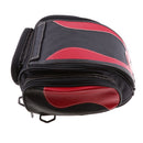 PU Leather Motorcycle Saddle Bag Motorcycle Rack for Harley Cruiser Red