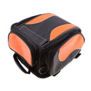 PU Leather Motorcycle Saddle Bag Motorcycle Rack for Harley Cruiser Orange