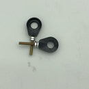 2x 15mm Metal Alloy Motorcycle Chain Adjuster Tensioner Block for Pit Dirt Bike Quad ATV Motor