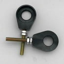 2x 15mm Metal Alloy Motorcycle Chain Adjuster Tensioner Block for Pit Dirt Bike Quad ATV Motor