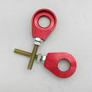 2Pcs Chain Adjuster Tensioner Block Replaces Parts for Motorcycle Motorbike Dirt Bike Quad ATV - 15mm Red