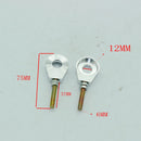 2x 12mm Metal Alloy Motorcycle Chain Adjuster Tensioner Block for Pit Dirt Bike Quad ATV Motor