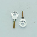 2x 12mm Metal Alloy Motorcycle Chain Adjuster Tensioner Block for Pit Dirt Bike Quad ATV Motor