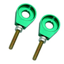 2x 12mm Metal Alloy Motorcycle Chain Adjuster Tensioner Block for Pit Dirt Bike Quad ATV Motor