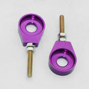 2x 12mm Metal Alloy Motorcycle Chain Adjuster Tensioner Block for Pit Dirt Bike Quad ATV Motor
