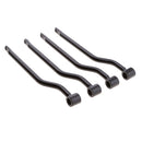 Black Metal Saddle Bag Support Bars Mounts Bracket Set for Motorcycle Motorbike