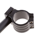CNC Universal Motorcycle Clip On Handlebars 45mm Replacement Bars Black