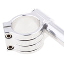 CNC Universal Motorcycle Clip On Handlebars 45mm Replacement Bars Chrome