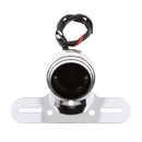 Silver Motorcycle Retro Tail Light Motorbike Brake Lamp for ATV Cafe Racer