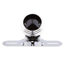 Silver Motorcycle Retro Tail Light Motorbike Brake Lamp for ATV Cafe Racer