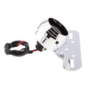Silver Motorcycle Retro Tail Light Motorbike Brake Lamp for ATV Cafe Racer