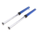 Motorcycle Front Forks Shocks For Yamaha PW50 PW 50 Fork Set Assembly Blue