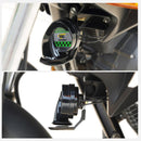 Gold 12V 510Hz Auto Car Motorcycle 110dB Loud Snail Electric Air Horn Universal