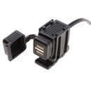 SAE to USB Cable Adapter Waterproof USB Charger Quick 3.1A Port for Motorcycle Cellphone Tablet GPS and More