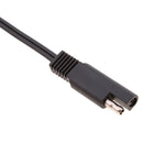 DC Power Battery Male To SAE Automotive Connector Cable 18AWG 25cm 250mm 10"