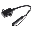 3.1Amp Waterproof Motorcycle USB Charger Kit SAE To USB Adapter for Phones