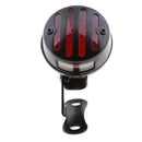 Retro Grill Tail Brake Light License Plate Bracket For Harley Bobber Chopper