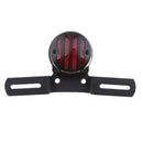 Motorcycle Tail Brake LampLicense Plate Holder for Harley Bobber Cafe Racer