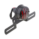 Motorcycle Tail Brake LampLicense Plate Holder for Harley Bobber Cafe Racer