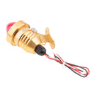 Gold Motorcycle LED Retro Tail Light Motorbike Brake Lamp for Cafe Racer