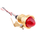 Gold Motorcycle LED Retro Tail Light Motorbike Brake Lamp for Cafe Racer