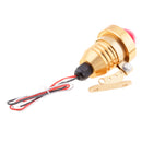 Gold Motorcycle LED Retro Tail Light Motorbike Brake Lamp for Cafe Racer