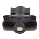 60mm Composite Short Double Socket Arm For 1" Ball Bases Black