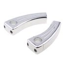 4.5" Chrome Motorcycle Handlebar Pullback Risers (7/8" Bar) Hand Bar Risers Riser Custom Billet Chrome