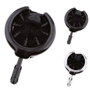 Motorcycle Motorbike Handlebar Cup Holder Black Metal Drink For Harley Models 1 Inch