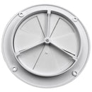 WHITE CIRCLE AIR VENT GRILLE 165mm Round Ducting Ventilation Cover