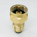 Brass Propane Refill Adapter Lp Gas Cylinder Tank 1 LB attachment coupler