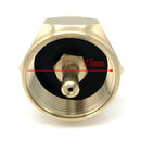 Brass Propane Refill Adapter Lp Gas Cylinder Tank 1 LB attachment coupler