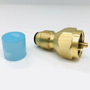 Brass Propane Refill Adapter Lp Gas Cylinder Tank 1 LB attachment coupler