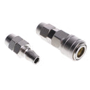 Quick Release Air Line Hose Motorcycle Compressor Fitting Connector Coupler Set