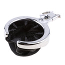 7/8" & 1" Universal Motorcycle Bike Cup Holder Chrome Handlebar Drink Bottle Holder with Mesh Basket