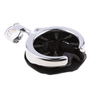 7/8" & 1" Universal Motorcycle Bike Cup Holder Chrome Handlebar Drink Bottle Holder with Mesh Basket