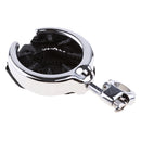 7/8" & 1" Universal Motorcycle Bike Cup Holder Chrome Handlebar Drink Bottle Holder with Mesh Basket
