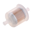 Inline Gas Petrol Fuel Filter Universal 11mm Pipe for Motorcycle Go Kart