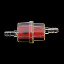 10pce Petrol Inline Fuel Filter Car Fit 6mm Pipes Red,Easy to install