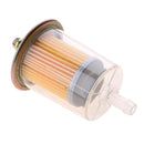 9mm Motorcycles Fuel Filter Petrol Diesel Inline Tube for Honda