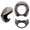 Motorcycle Vintage Headlight Head Light Fairing Cover with Bolts Kit