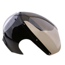Motorcycle Vintage Headlight Head Light Fairing Cover with Bolts Kit