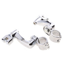 32mm Adjustable Highway Long Angled Foot Peg Mount Kit For Harley Touring