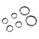 Motorcycle Instrument Burst Gauge Bezel Kit for Harley Road Glide 1996-2013
