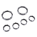 Motorcycle Instrument Burst Gauge Bezel Kit for Harley Road Glide 1996-2013