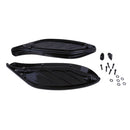 Side Wing Windshield Air Deflectors Fairing for Harley Electra Glide Classic FLHTC 1996-2005, 2007-2013