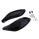 Side Wing Windshield Air Deflectors Fairing for Harley Electra Glide Classic FLHTC 1996-2005, 2007-2013
