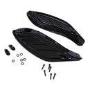 Side Wing Windshield Air Deflectors Fairing for Harley Electra Glide Classic FLHTC 1996-2005, 2007-2013